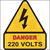 Danger - 220 volts 